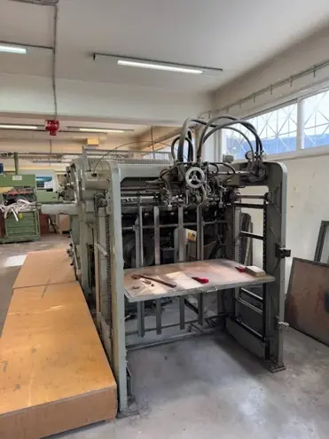 Die cutting Bobst AP SP900