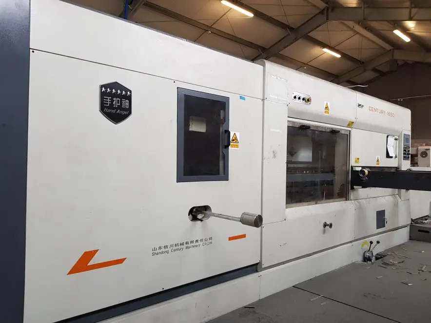 Die cutting Century 1650