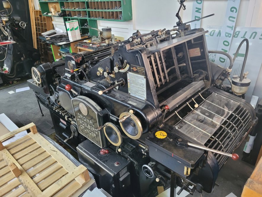 Die cutting Heidelberg OHZ - K