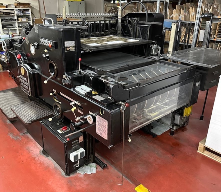 Die cutting Heidelberg OHZ-SBD