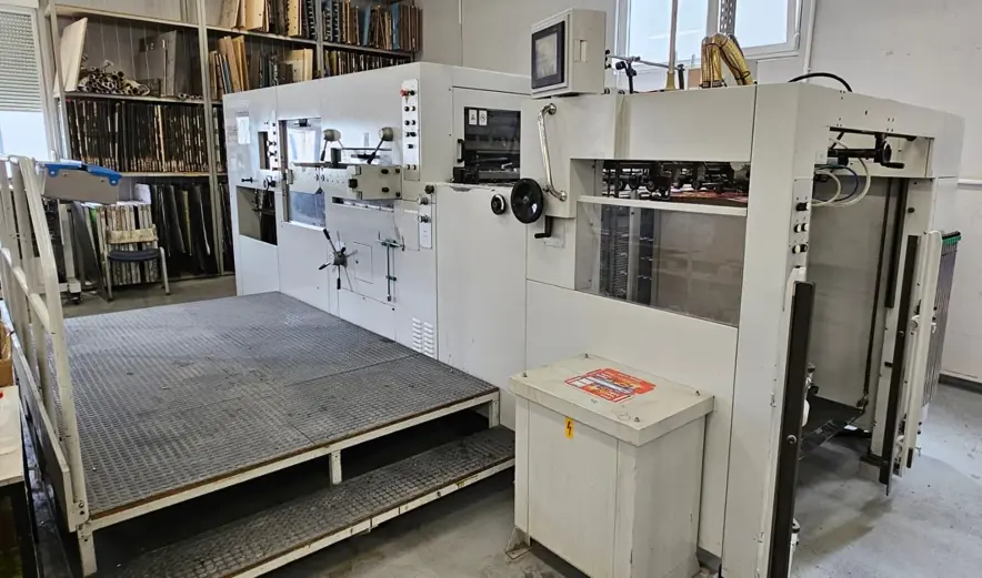 Die cutting Heidelberg Varimatrix 105 CS