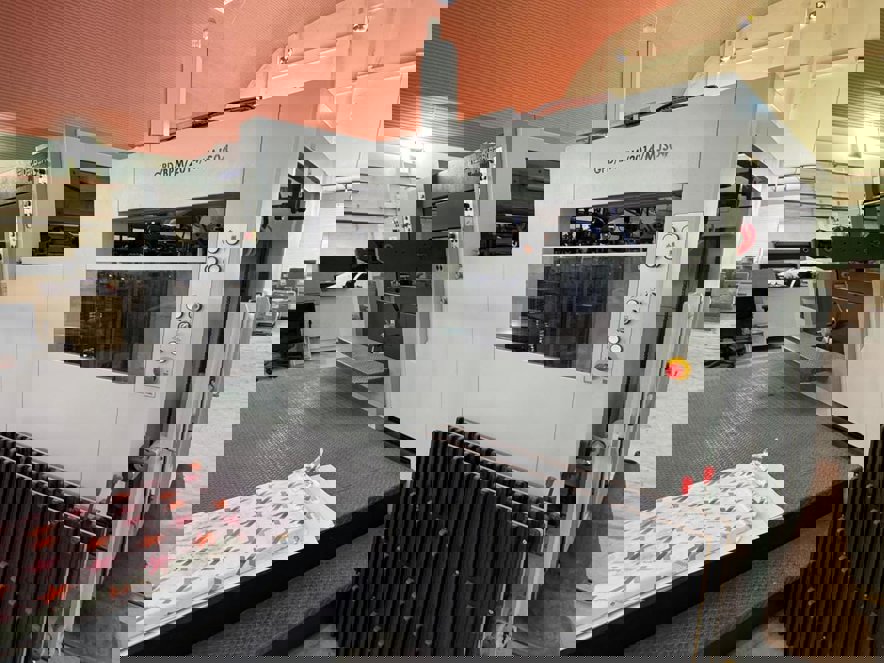 Die cutting Heidelberg Varimatrix 105 CS