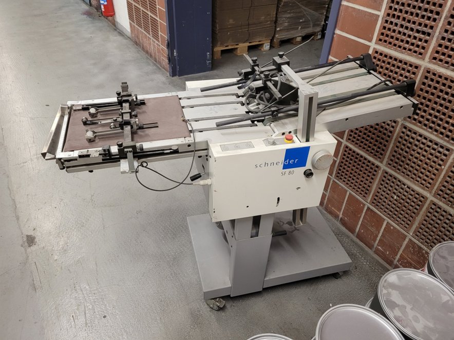Envelope overprinting equipment Schneider Senator SF 80