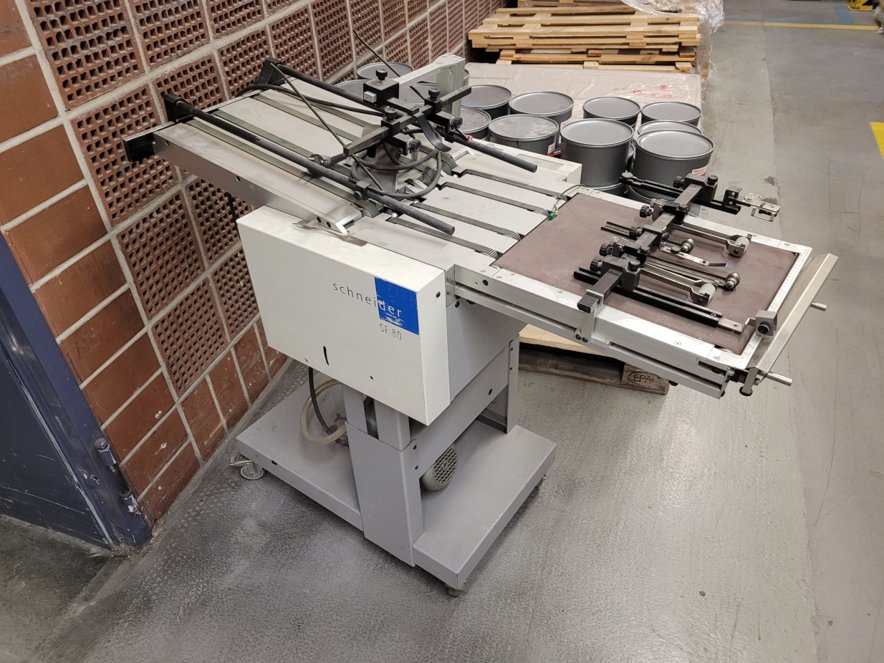 Envelope overprinting equipment Schneider Senator SF 80