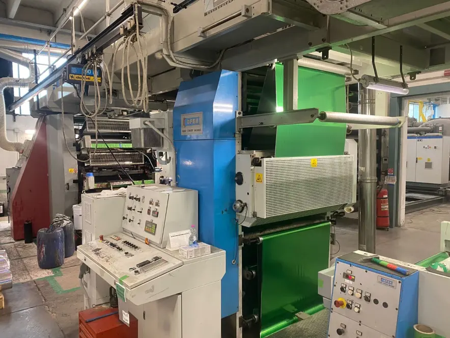 Flexographic equipment Ofem Columbus 10