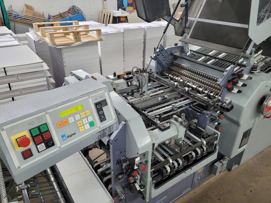 Folding Machine Heidelberg Stahlfolder KD-66.1/4KTL-PD