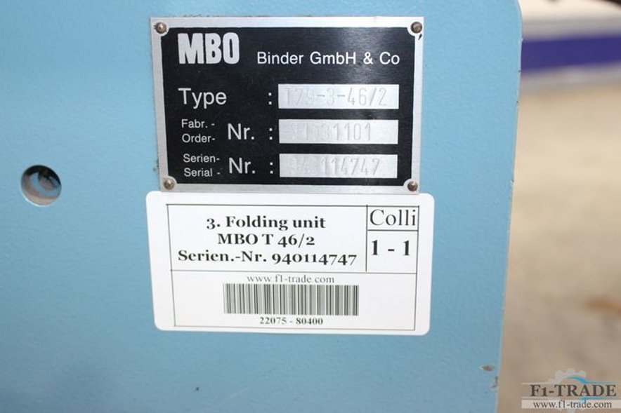 Folding Machine MBO T79-3-46/2