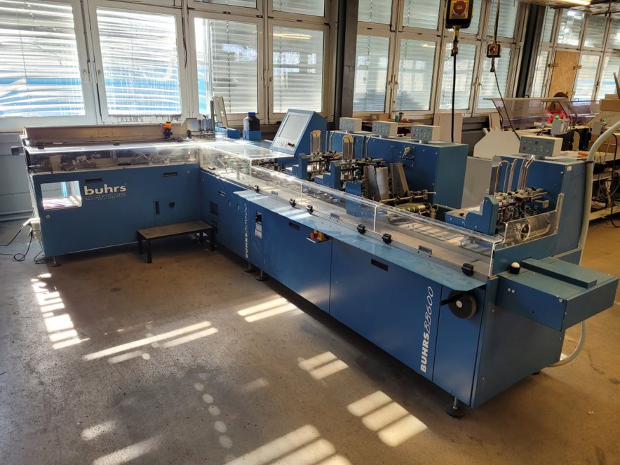 Gathering and collating Buhrs BB 600