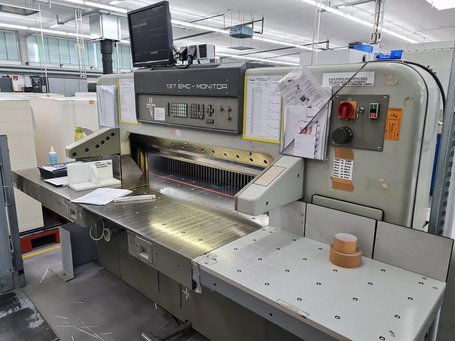 Guillotines Polar 137 EMC - Monitor