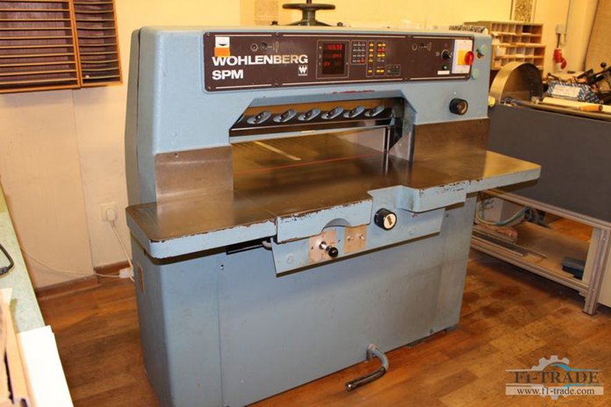 Guillotines Wohlenberg 76 SPM