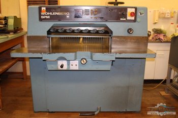 Guillotines Wohlenberg 76 SPM