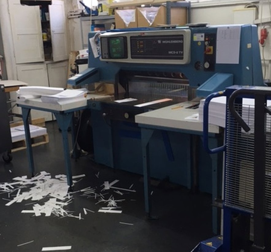 Guillotines Wohlenberg 92 MCS-2 TV