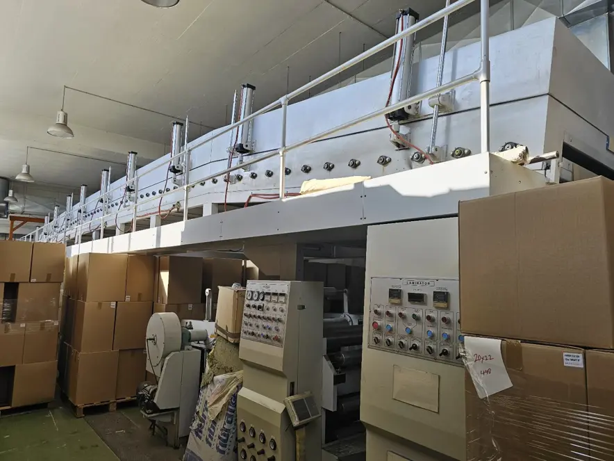 Hot foil embossing machines NORDMECCANICA Mega Met 20-11F