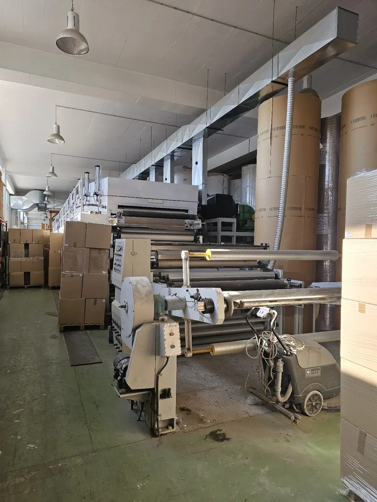 Hot foil embossing machines NORDMECCANICA Mega Met 20-11F