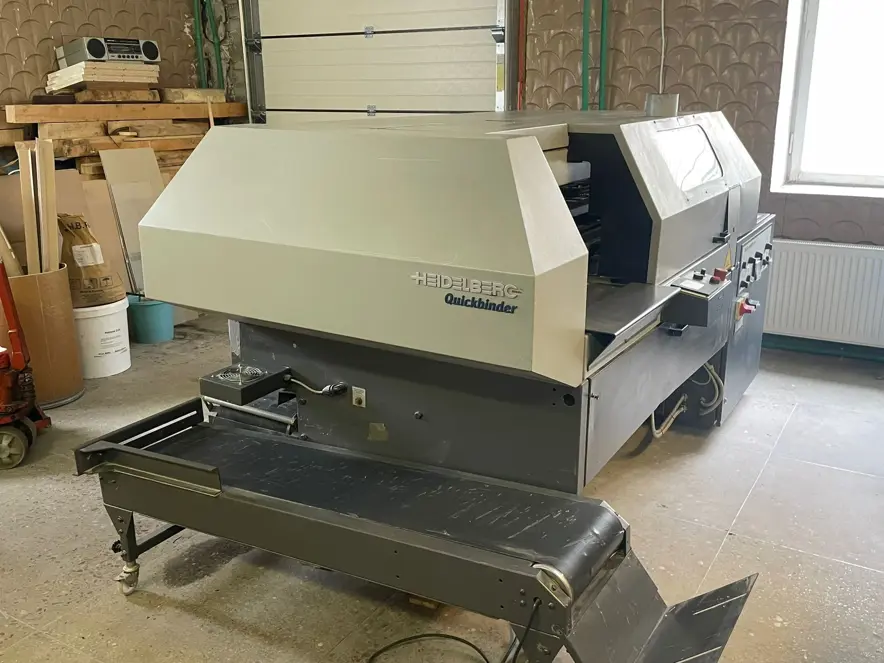 Perfect Binder and Gatherer Heidelberg Quick Binder QB 200