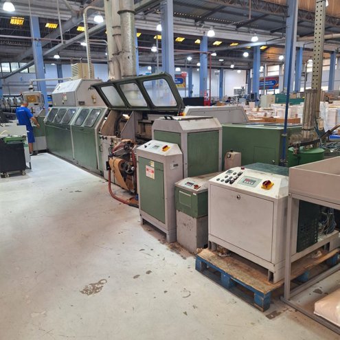 Perfect binder lines Muller Martini Alegro A7