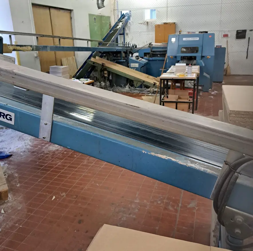 Perfect binder lines Wohlenberg Golf 320