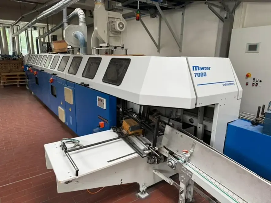 Perfect binder lines Wohlenberg Master 7000