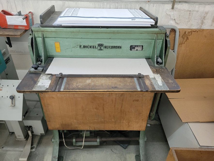 Bickel HK 3-63 Finishing & Postpress, 1963, Germany