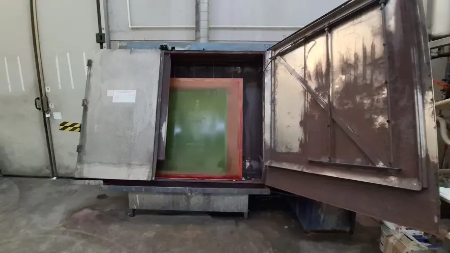 Screen printing Norbert Klein ASW