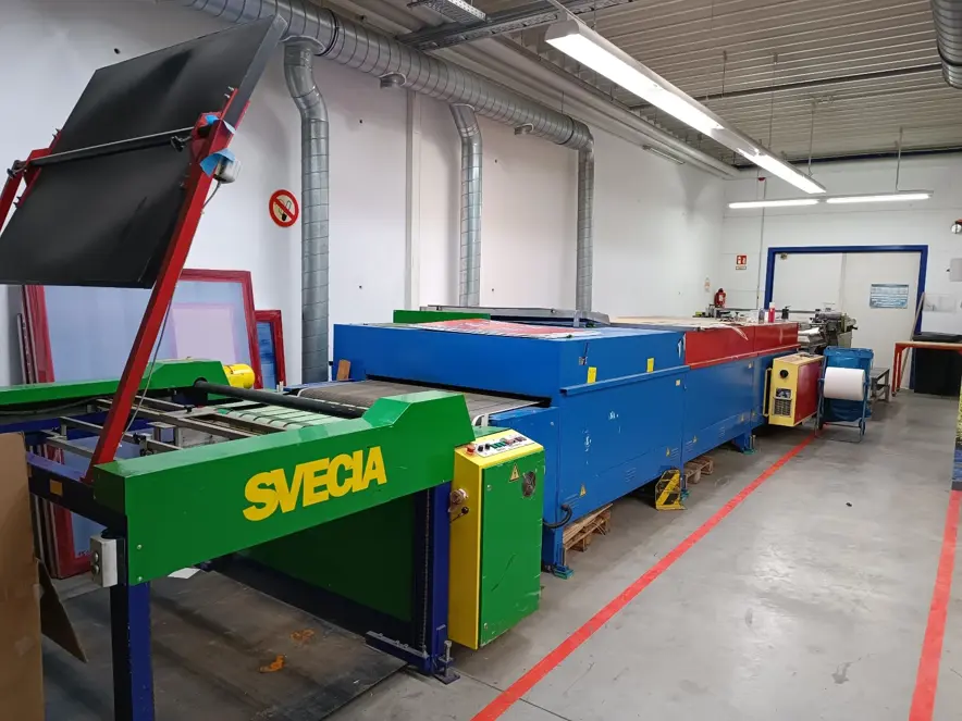 Screen printing Svecia SPM Printmaster