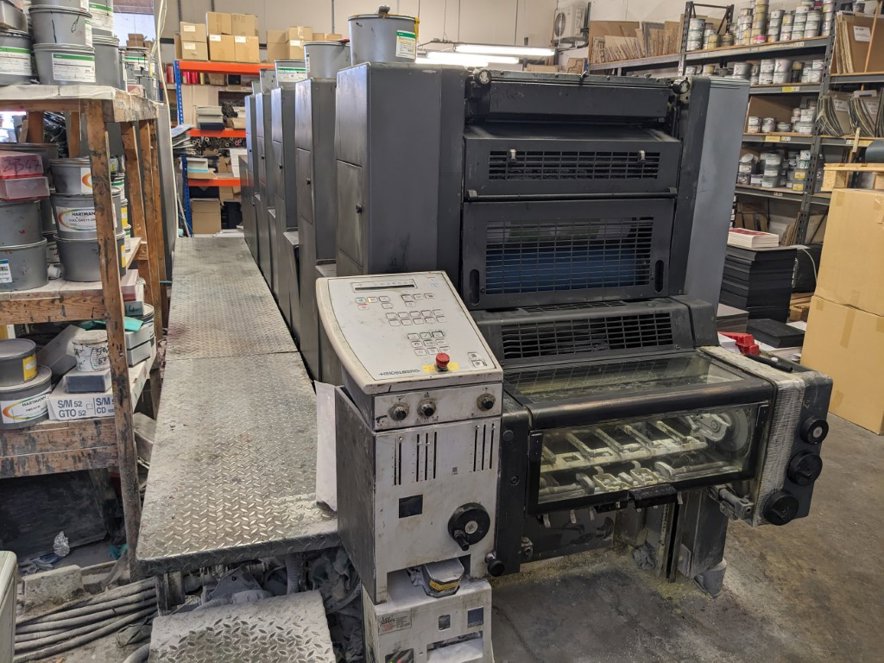 Sheet Fed / Offset Heidelberg Speedmaster SM 52-5