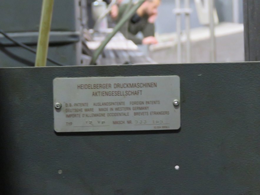 Sheet Fed / Offset Heidelberg Speedmaster SM 72 VP