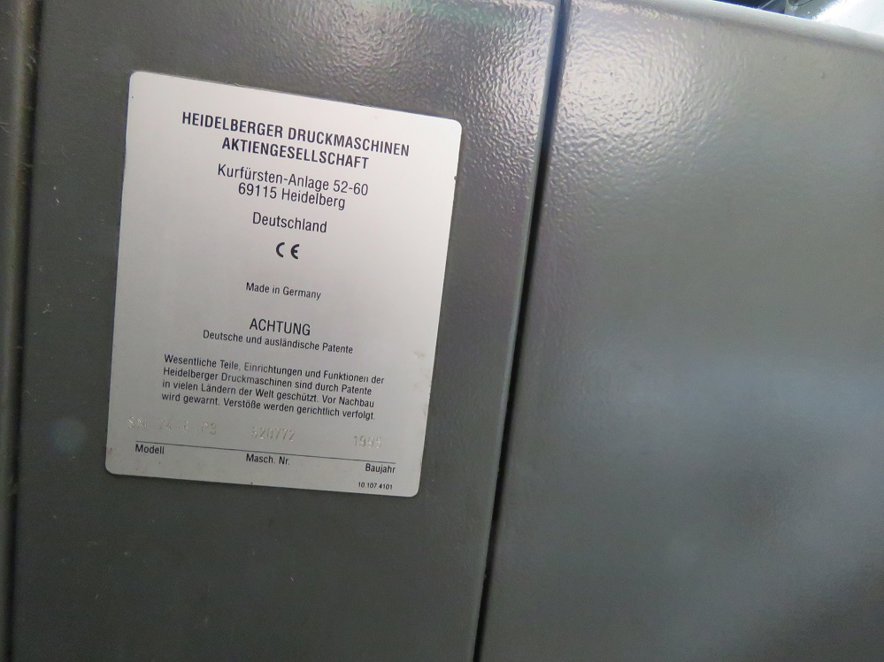 Sheet Fed / Offset Heidelberg Speedmaster SM 74-6 P