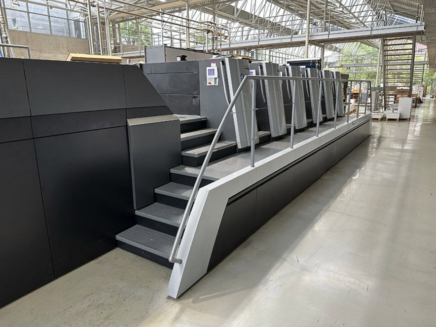 Sheet Fed / Offset Heidelberg Speedmaster XL 106-5+LX2-UV