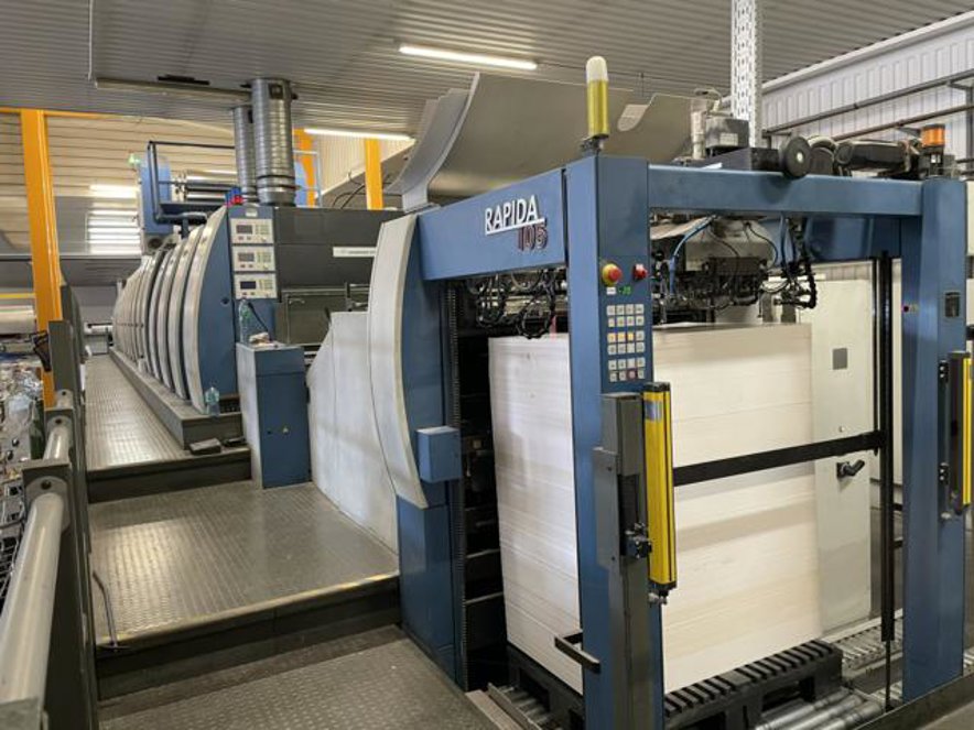 Sheet Fed / Offset KBA Rapida 105 C+L-T-T-7+L-T-T+L-ALV3-CX Hybrid