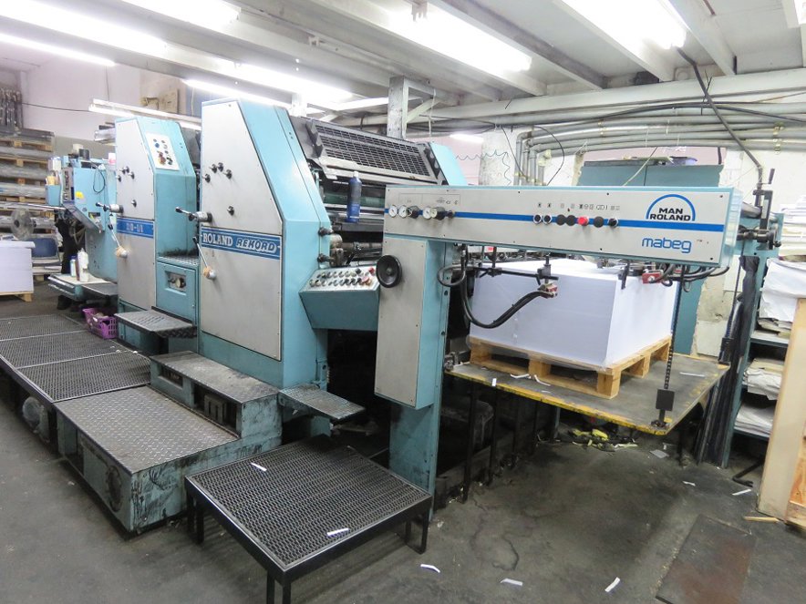 Sheet Fed / Offset Manroland Rekord RZK 3B