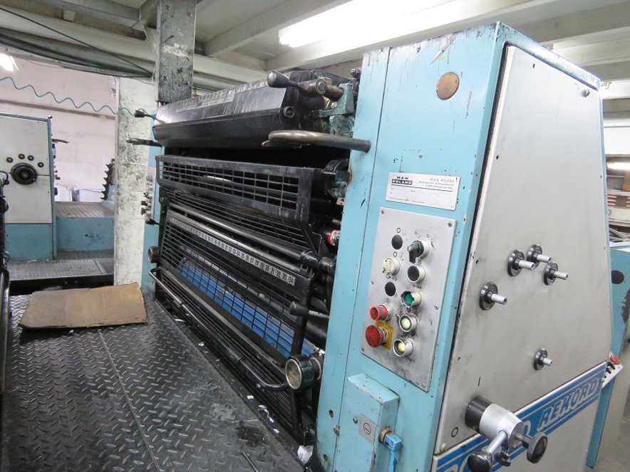 Sheet Fed / Offset Manroland Rekord RZK 3B