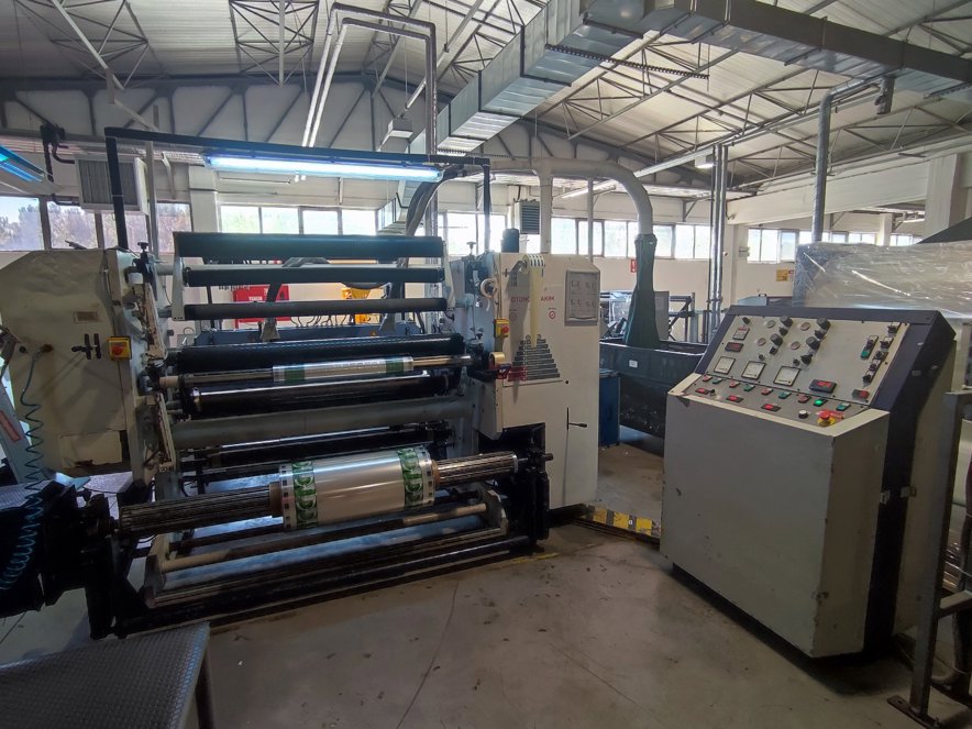 Slitter rewinders Baksam & Dieck slitter/ macro unit