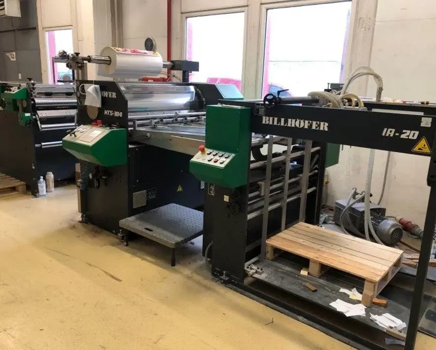 Thermal Lamination Billhöfer MTS 104