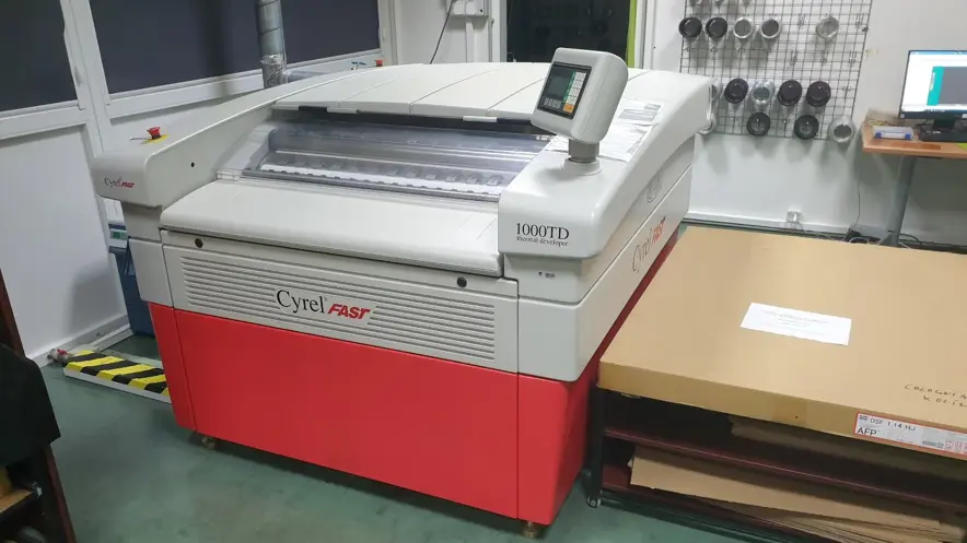 Thermographic machines DuPont Cyrel Fast 1000TD